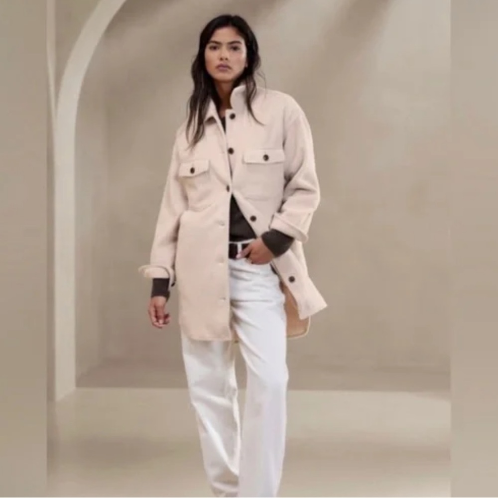 Banana Republic Winter Shirt Jacket NWT